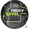 Anagram 16 inch LEVEL UP BIRTHDAY ORBZ Foil Balloon 41107-01-A-P