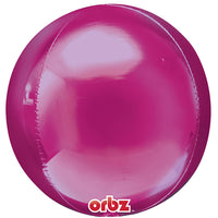 Anagram 16 inch ORBZ - PINK Foil Balloon 28206-01-A-P