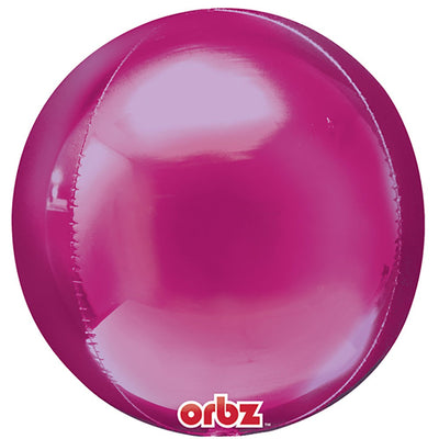 Anagram 16 inch ORBZ - PINK Foil Balloon 28206-01-A-P