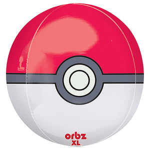 Anagram 16 inch POKEBALL ORBZ Foil Balloon 29464-01-A-P