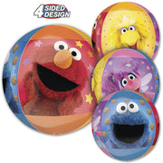 Anagram 16 inch SESAME STREET FUN ORBZ Foil Balloon 44248-01-A-P