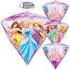 Anagram 17 inch DISNEY PRINCESS DIAMONDZ Foil Balloon 28453-01-A-P