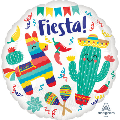 Anagram 17 inch FIESTA PARTY Foil Balloon