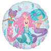 Anagram 17 inch SHIMMERING MERMAID Foil Balloon 42889-02-A-P