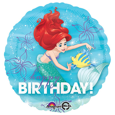 Anagram 18 inch ARIEL DREAM BIG HAPPY BIRTHDAY Foil Balloon