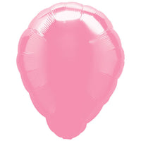 Anagram 18 inch BALLOON SHAPE - METALLIC PINK Foil Balloon 12807-02-A-U