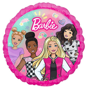 Anagram 18 inch BARBIE DREAM TOGETHER Foil Balloon 43741-02-A-U