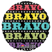 Anagram 18 inch BRAVO, BRAVO Foil Balloon 30658-01-A-P