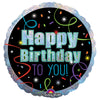 Anagram 18 inch BRILLIANT BIRTHDAY Foil Balloon 32115-01-A-P