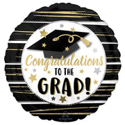 Anagram 18 inch CONGRATULATIONS TO THE GRAD Foil Balloon 42764-02-A-U