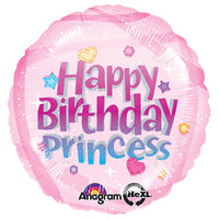 Anagram 18 inch HAPPY BIRTHDAY PRINCESS Foil Balloon 10280-02-A-U