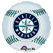 Anagram 18 inch MLB SEATTLE MARINERS BASEBALL TEAM Foil Balloon 18507-01-A-P