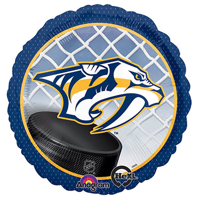 Anagram 18 inch NHL NASHVILLE PREDATORS HOCKEY TEAM Foil Balloon A113827-01-A-P