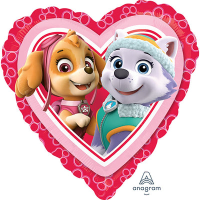 Anagram 18 inch PAW PATROL LOVE - GIRL Foil Balloon 34302-02-A-U