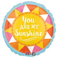 Anagram 18 inch YOU ARE MY SUNSHINE Foil Balloon 33684-01-A-P