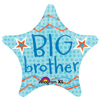 Anagram 19 inch BIG BROTHER STAR Foil Balloon 26745-02-A-U