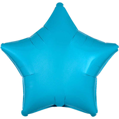 Anagram 19 inch STAR - CARIBBEAN BLUE Foil Balloon 23027-02-A-U