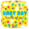 Anagram 21 inch BABY BOY ICONS Foil Balloon 33635-01-A-P