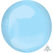 Anagram 21 inch JUMBO ORBZ - PASTEL BLUE (3 PK) Foil Balloon 40797-99-A-U