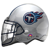 Anagram 21 inch NFL TENNESSEE TITANS FOOTBALL SILVER HELMET Foil Balloon 26290-01-A-P