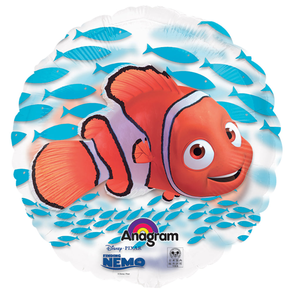 Anagram 26 inch SEE-THRU NEMO Foil Balloon