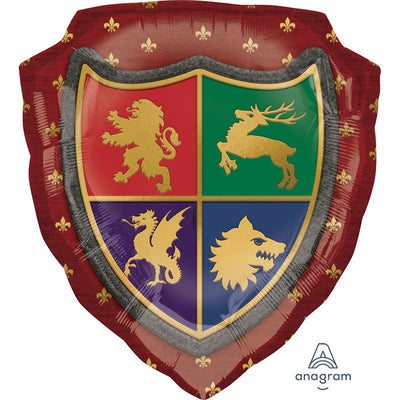 Anagram 27 inch MEDIEVAL SHIELD Foil Balloon 39026-01-A-P