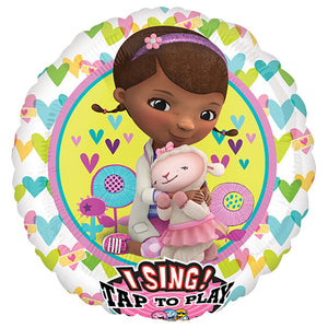 Anagram 28 inch DOC MCSTUFFINS SING-A-TUNE Foil Balloon 31658-01-A-P