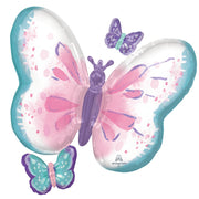 Anagram 29 inch FLUTTERS BUTTERFLY Foil Balloon 42887-01-A-P