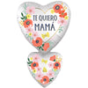 Anagram 31 inch SATIN TE QUIERO MAMA BLOOMS Foil Balloon 45439-01-A-P