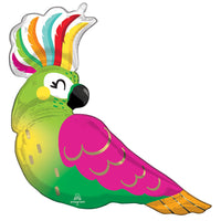 Anagram 31 inch TROPICAL PARROT Foil Balloon 42673-01-A-P