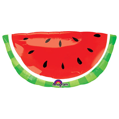 Anagram 32 inch WATERMELON Foil Balloon 30483-01-A-P