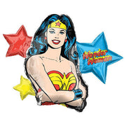 Anagram 33 inch WONDER WOMAN Foil Balloon 38180-01-A-P