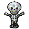 Anagram 34 inch IRIDESCENT SKELETON Foil Balloon 43154-01-A-P