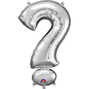 Anagram 34 inch SYMBOL ? - ANAGRAM - SILVER Foil Balloon 33009-01-A-P