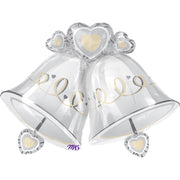 Anagram 35 inch WEDDING BELLS Foil Balloon 11051-01-A-P