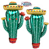 Anagram 38 inch FIESTA CACTUS Foil Balloon 39226-01-A-P