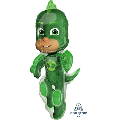 Anagram 38 inch PJ MASKS GEKKO Foil Balloon 38203-01-A-P