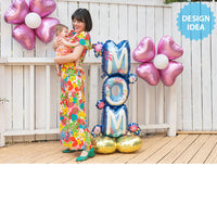 Anagram 53 inch ARTFUL FLORALS MOM AIRLOONZ (AIR-FILL ONLY) Foil Balloon 44181-11-A-P