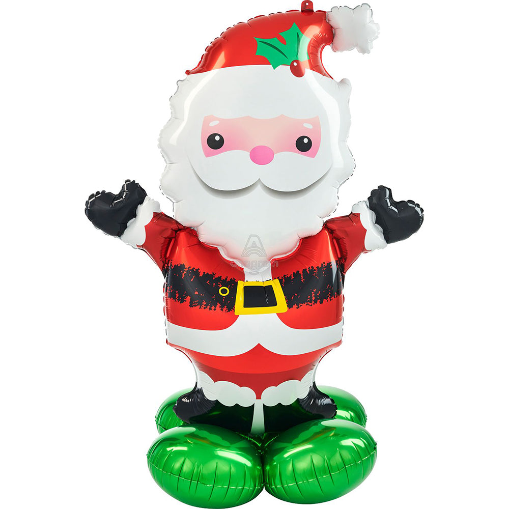 Anagram 53 inch CHRISTMAS SANTA AIRLOONZ Foil Balloon 42952-11-A-P