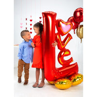 Anagram 58 inch BIG LOVE AIRLOONZ Foil Balloon 42371-11-A-P