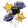 Anagram BALTIMORE RAVENS BOUQUET Balloon Bouquet 31408-01-A-P