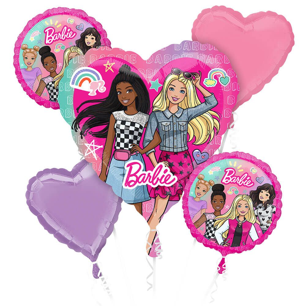 Anagram BARBIE DREAM TOGETHER BOUQUET Balloon Bouquet 43742-01-A-P