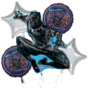 Anagram BLACK PANTHER BOUQUET Balloon Bouquet 44745-01-A-P