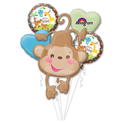 Anagram FISHER PRICE BABY MONKEY BOUQUET Balloon Bouquet 29787-01-A-P