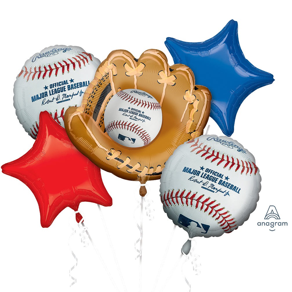 Anagram MAJOR LEAGUE BASEBALL BOUQUET Balloon Bouquet 31650-01-A-P