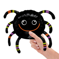 Anagram SMILEY SPIDER MINI SHAPE (AIR-FILL ONLY) Foil Balloon 44817-02-A-U