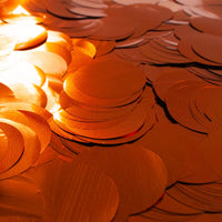 Balloonfetti METALLIC CONFETTI - ORANGE Confetti 00801-BF