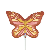 Betallic 14 inch BOHO BUTTERFLY MINI SHAPE (AIR-FILL ONLY) Foil Balloon 19174-B-U