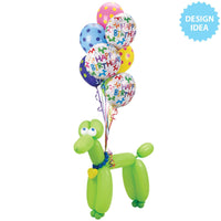 Betallic 18 inch BALLOON DOG BIRTHDAY Foil Balloon 86917P-B-P