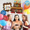 Betallic 18 inch CHOCOLATE SPRINKLES BIRTHDAY Foil Balloon 36254P-B-P